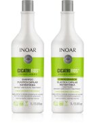 INOAR CicatriFios set pentru parul deteriorat si fragil 2x1000 ml