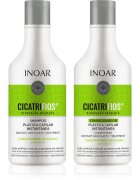 INOAR CicatriFios set pentru parul deteriorat si fragil 2x250 ml