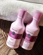 INOAR Pos Progress set pentru păr după îndreptarea cu cheratină și nano-plastie 2x250 ml