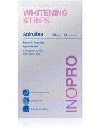 InoPro Green Whitening Strips Spirulina benzi pentru ablirea dintilor pentru dinti bez peroxidu 28 buc
