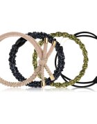 invisibobble Beauties Eclipse Shadowshine Elastice pentru par 4 buc