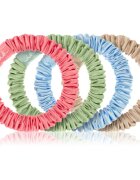 invisibobble Beauties Satin Sorbet Elastice pentru par 4 buc