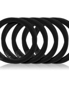 invisibobble Hair Tie Elastice pentru par Black 5 buc