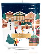 ipuro Christmas Town Festive Rush lumânare parfumată cu capac 270 g