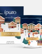 ipuro Christmas Town Festive Rush lumânare parfumată cu capac 270 g