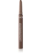 IsaDora The Eyeshadow Stick Matte creion de ochi lunga durata cu efect matifiant culoare 63 Cool Taupe 1.2 g