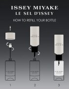 Issey Miyake Le Sel d'Issey Eau de Toilette rezervă pentru bărbați 150 ml