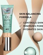IT Cosmetics Your Skin But Better CC+ Natural Matte crema CC pentru un aspect mat SPF 40 Neutral Tan 32 ml
