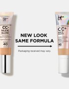 IT Cosmetics Your Skin But Better CC + Nude Glow crema CC pentru o piele mai luminoasa SPF 40 Fair Biege 32 ml