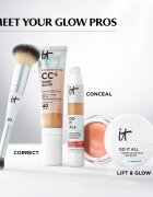 IT Cosmetics Your Skin But Better CC + Nude Glow crema CC pentru o piele mai luminoasa SPF 40 Fair Biege 32 ml