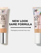 IT Cosmetics Your Skin But Better CC + Nude Glow crema CC pentru o piele mai luminoasa SPF 40 Neutral Medium 32 ml