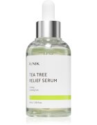 iUnik Tea Tree Relief Serum ser facial calmant pentru piele sensibila predispusa la acnee 50 ml