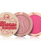 J.Cat Beauty 2 In 1 Piece Of Cake blush pentru iluminare culoare 104 Having Fairy Good Day 12.1 g
