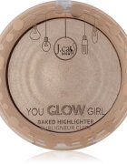 J.Cat Beauty You Glow Girl iluminator compact culoare 104 Crystal Sand 8.5 g