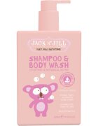 Jack N’ Jill Natural Bathtime Shampoo & Body Wash Gel de dus si sampon pentru copii 300 ml