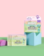 Jack N’ Jill Natural Șervețele umede pentru a proteja dintii si gingiile 25 buc