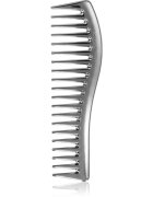 Janeke Chromium Line Wavy Comb for Gel Application pieptene de păr pentru aplicarea produselor cu textură de gel 185 x 5 cm 1 buc