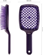 Janeke Curvy "M" Vented Brush perie de tip paletă pentru modelarea termica a parului 21 x 85 x 4 cm 1 buc