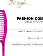 Janeke Fashion Comb For Gel Application pieptene pentru aplicarea produselor cu textură de gel 1 buc