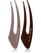 Janeke Hair Clip agrafe de par Brown 2x13 cm