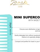 Janeke Mini Supercomb With Wide Teeth pieptene pentru toate tipurile de păr 1 buc
