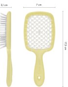 Janeke The Original SuperBrush Small perie plata mica pentru păr Yellow 1 buc