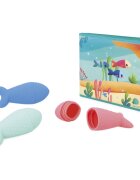 Janod Bath Book Party under the sea carte cu imagini pentru cadă 10m+ 1 buc