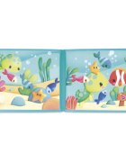 Janod Bath Book Party under the sea carte cu imagini pentru cadă 10m+ 1 buc