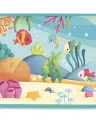 Janod Bath Book Party under the sea carte cu imagini pentru cadă 10m+ 1 buc