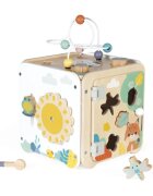 Janod Pure Activity Cube jucărie cu activități 18m+ 1 buc