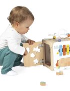 Janod Pure Activity Cube jucărie cu activități 18m+ 1 buc