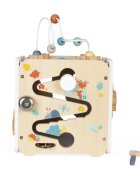 Janod Pure Activity Cube jucărie cu activități 18m+ 1 buc