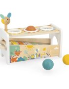 Janod Pure Tap Tap Xylophone joc interactiv de lovit cu ciocanul 12m+ 1 buc