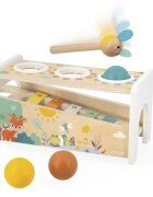 Janod Pure Tap Tap Xylophone joc interactiv de lovit cu ciocanul 12m+ 1 buc