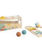 Janod Pure Tap Tap Xylophone joc interactiv de lovit cu ciocanul 12m+ 1 buc