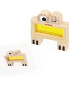 Janod Sensory Game Translucent Blocks jucărie cu activități 12m+ 12 buc