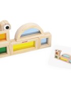 Janod Sensory Game Translucent Blocks jucărie cu activități 12m+ 12 buc