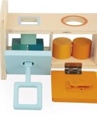Janod Shape Sorter Box with Keys jucărie interactivă cu piese care se pot insera 18m+ 1 buc