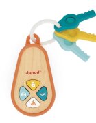Janod Sounding Keychain jucărie cu activități din lemn 18m+ 1 buc