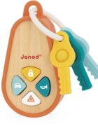 Janod Sounding Keychain jucărie cu activități din lemn 18m+ 1 buc