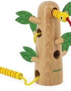 Janod Tropik Tropical Lace-Up Tree jucărie cu activități 18m+ 1 buc