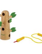 Janod Tropik Tropical Lace-Up Tree jucărie cu activități 18m+ 1 buc