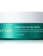 Jayjun Eye Gel Patch Green Tea masca hidrogel pentru ochi pentru luminozitate si hidratare 60x1.4 g