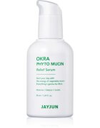 Jayjun Okra Phyto Mucin ser delicat pentru ten pentru a calma si intari pielea sensibila 50 ml