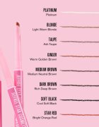 Jeffree Star Cosmetics Brow Designer Pencil creion sprâncene precise culoare Ginger 0.15 g