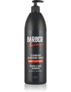 Joanna Barber Line Beard and Hair Shampoo șampon pentru păr și barbă pentru barbati 1000 ml