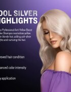 Joanna Professional Color Boost Complex sampon revitalizant pentru părul blond şi gri 500 g