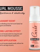 Joanna Professional Curls spumă de păr pentru definirea buclelor 150 ml