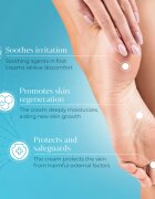 Joanna Sensual Foot Cream crema hidratanta si hranitoare pentru picioare Goat Milk & Prebiotics 100 g