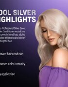 Joanna Silver Boost Complex balsam de par violet neutralizeaza tonurile de galben 500 g